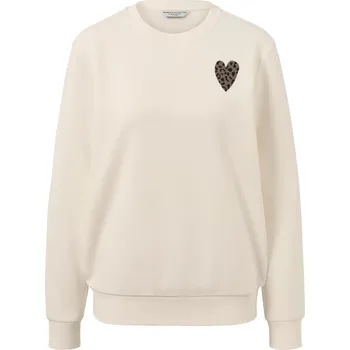 Pánská mikina 693165 - Tchibo - Mikina s potiskem - pro ženy - vel. S 36/38 - barva: bílá