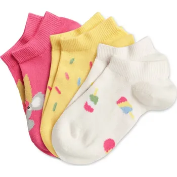 697854 - Tchibo - Krátké dětské ponožky - pro ženy - vel. 23-26 - barva: bílá