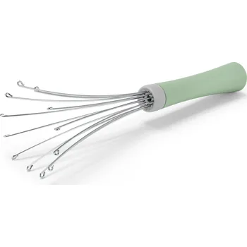 Šlehací metla 695315 - Tchibo - Prostorově úsporná šlehací metla - barva: zelená