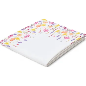 ubrus 700460 - Tchibo - Bavlněný ubrus - barva: bílá