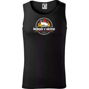 Gril nejlepší v okrese - Tílko pánské Core - L ( Černá )