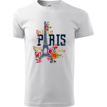 Paris salut vous revez - Triko extra velké (5-8XL) - 7XL ( Bílá )
