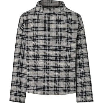 Dámská mikina 646885 - Tchibo - Kostkovaná mikina - pro ženy - vel. L 44/46 - barva: černá/kostkovaný