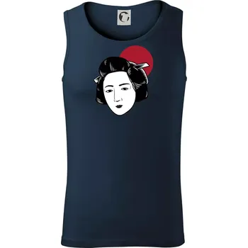 Japan culture - žena - Tílko pánské Core - S ( Námořní modrá (téměř černá) )