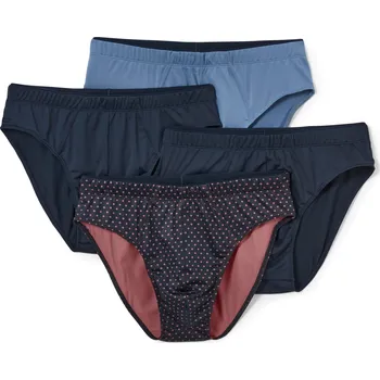 Slipy 695327 - Tchibo - Slipy - pro muže - vel. XXL/8 - barva: modrá/s potiskem