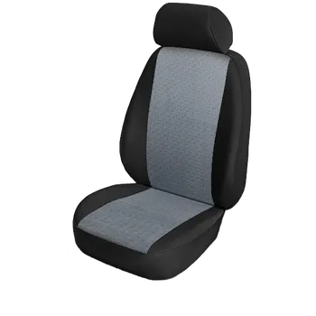 Ochranný autopotah Autopotah pro Opel Corsa E (2016-2020) - 5-dv, typ 2, Badin šedý, řidič + spolujezdec