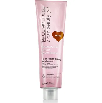 Paul Mitchell Clean Beauty Color Protect Color Depositing Treatment Cocoa 150 ml poškozená krabička