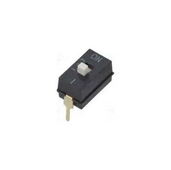 vypínač Přepínač DIP-SWITCH Počet sekcí 1 ON-OFF 0,025A/24VDC pol 2