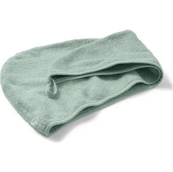 Čepice 699140 - Tchibo - Ručníkový turban - barva: zelená
