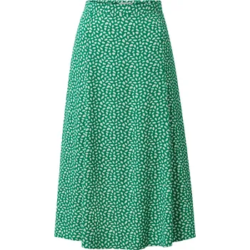 Dámská sukně 676040 - Tchibo - Midi sukně s potiskem - pro ženy - vel. 36 - barva: bílá/s potiskem