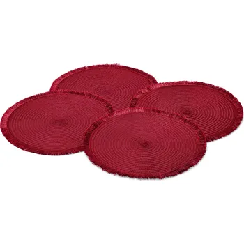 prostírání 666926 - Tchibo - Prostírání - barva: červená