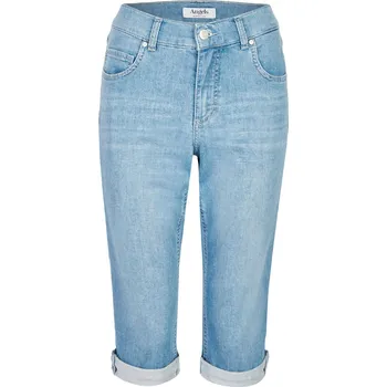 Dámské džíny 721956 - Džíny Angels »Capri Turn-Up« - pro ženy - vel. 40 - barva: modrá