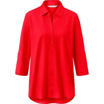 698552 - Tchibo - Halenka z žerzejového piké - pro ženy - vel. 44 - barva: červená