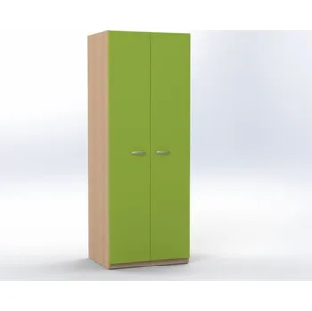 Šatní skříň TVAR v.d. Klatovy Šatní skříň s dveřmi, 1 fixní police, hl. 60 cm