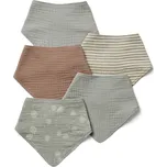 701580 - Tchibo - Mušelínové šátky na krk pro miminka - barva: bílá