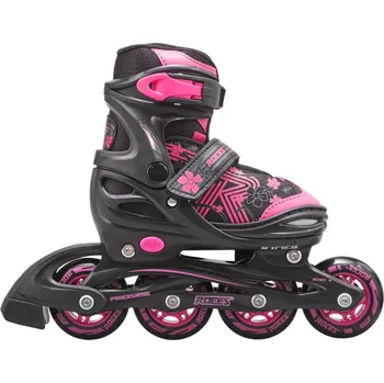 Kolečkové brusle Roces - Jokey 3.0 Girls Pink/Black - kolečkové roztahovací brusle Velikost (brusle): 38-41