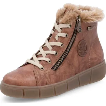 Dámské kozačky Rieker Dámská kotníková obuv REMONTE D1T72-22 hnědá W5 41