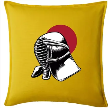 Polštář Japan culture - šerm - Polštář 50x50 - 50x50 - Pouze potah ( Žlutá )