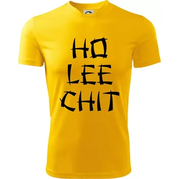 Chlapecké tričko Ho lee chit - Dětské triko sportovní (dresovina) - 146 cm/10 let ( Žlutá )
