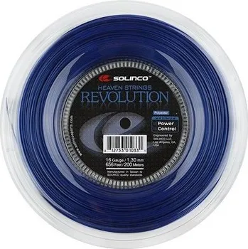 Struna na výplet tenisové rakety Tenisový výplet Solinco Revolution (200 m) Modrý (1.15 mm)