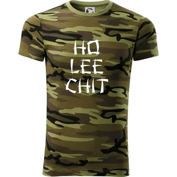 Pánské tričko Ho lee chit - Army CAMOUFLAGE - XS ( Zelený maskáč )