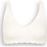 714408 - Měkká podprsenka sloggi Zero Feel Bliss Soft Bra - pro ženy - vel. L - barva: bílá/žakár