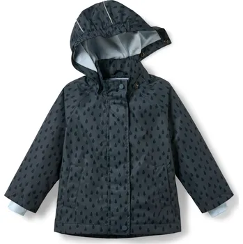 Pláštěnka 664470 - Tchibo - Dětská termobunda do deště - pro ženy - vel. 98/104 - barva: modrá/s potiskem