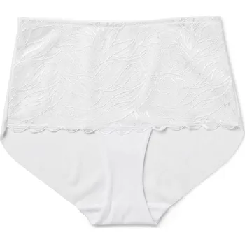 Kalhotky 701777 - Tchibo - Mírně tvarující kalhotky s vysokým pasem - pro ženy - vel. S 36/38 - barva: bílá