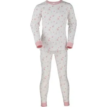 Dívčí pyžamo Pleas Dívčí dlouhé pyžamo bílá 104 (182137-100-104)
