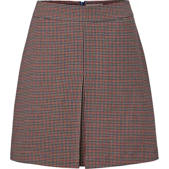 Dámská sukně Tchibo Kostkovaná tkaná sukně modrá/žakár 40