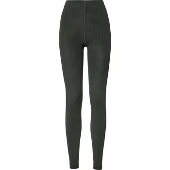 Dámské legíny 690365 - Tchibo - Žebrované termolegíny - pro ženy - vel. S 36/38 - barva: zelená