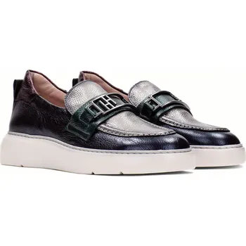 Dámské mokasíny HISPANITAS dámské mokasíny sportovní kombinované kožené | CHI243655 MIDNIGHT Velikost: 39