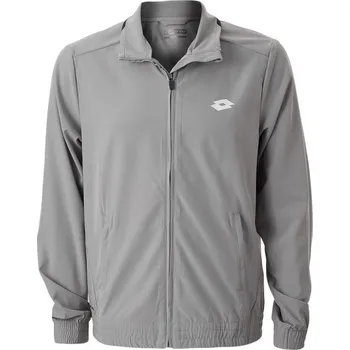 Pánská mikina Pánská tenisová mikina Lotto Tennis Tennis Tech Jacket - alloy grey Šedý (L)