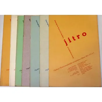 Časopis Jitro č. 1-10/1939, ročník XXI.