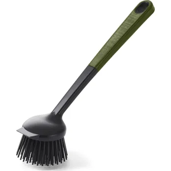 Kartáč na nádobí 686940 - Tchibo - Kartáč na mytí nádobí s čisticí škrabkou - barva: černá