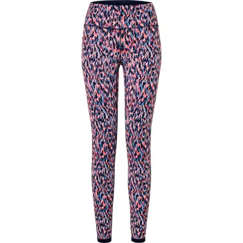 Dámské legíny 691301 - Tchibo - Oboustranné sportovní legíny - pro ženy - vel. XXL 52/54 - barva: modrá/s potiskem