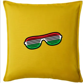 Polštář Italie brýle - Polštář 50x50 - 50x50 - Pouze potah ( Žlutá )