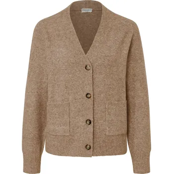 Dámský svetr 687224 - Tchibo - Pletený svetr s vlnou - pro ženy - vel. XL 48/50 - barva: béžová