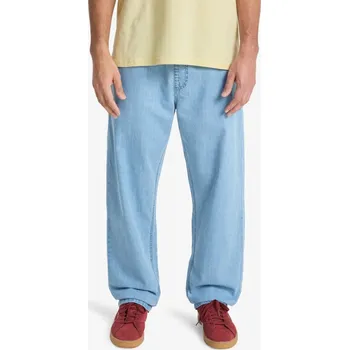 Pánské kalhoty kalhoty QUIKSILVER Taxer Denim STONE WASH velikost oblečení XL