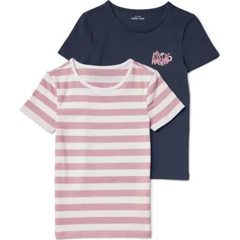 Dívčí tričko 696587 - Tchibo - Dětská trička - pro dívky - vel. 158/164 - barva: modrá