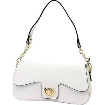 Kabelka Dámská kožená kabelka White Luka 24-063 Dollar Small Shoulder Crossbody