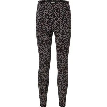 Dámské legíny 694032 - Tchibo - Pevné legíny s potiskem - pro ženy - vel. S 36/38 - barva: černá/s potiskem