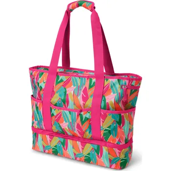 Plážová taška 703091 - Tchibo - Plážová taška s celoplošným potiskem - barva: vícebarevná