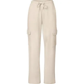 Dámské kalhoty 702608 - Tchibo - Teplákové kalhoty s cargo kapsami - pro ženy - vel. M 40/42 - barva: bílá