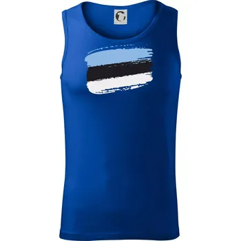Estonsko vlajka - Tílko pánské Core - 2XL ( Královská modrá )