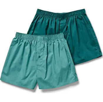 Boxerky 706513 - Tchibo - Tkané boxerky - pro muže - vel. M/5 - barva: zelená