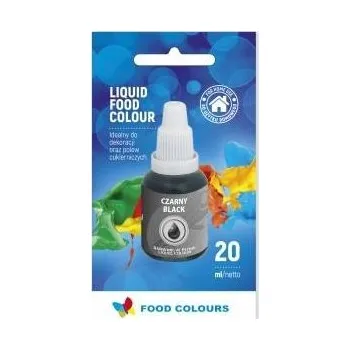 Černá airbrush barva tekutá (20 ml)FC