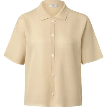 Dámský svetr 638846 - Tchibo - Kardigan s límcem - pro ženy - vel. S 36/38 - barva: béžová