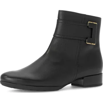 Dámská zimní obuv GABOR dámské kotníkové boty kožené černé | 52.712.57 Velikost: 37