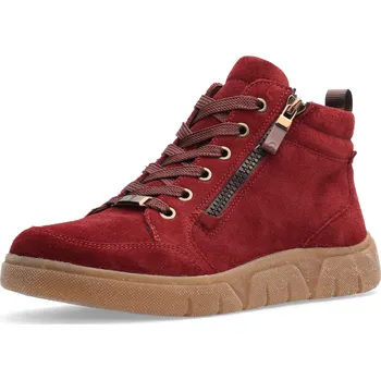 Dámská zimní obuv ARA dámské kotníkové boty semišové červené | 12-24453-87 Rom Velikost: 41